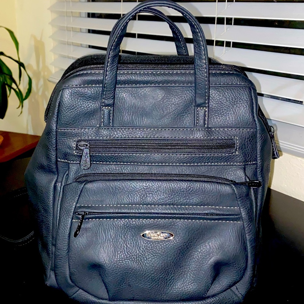 Multi Sac black 3 in 1 convertible bag